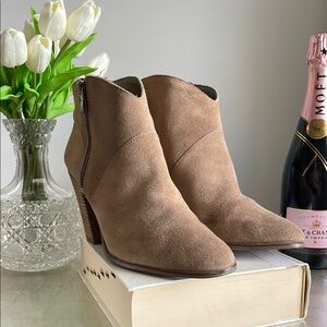 Vince Camuto Tan Ankle Booties